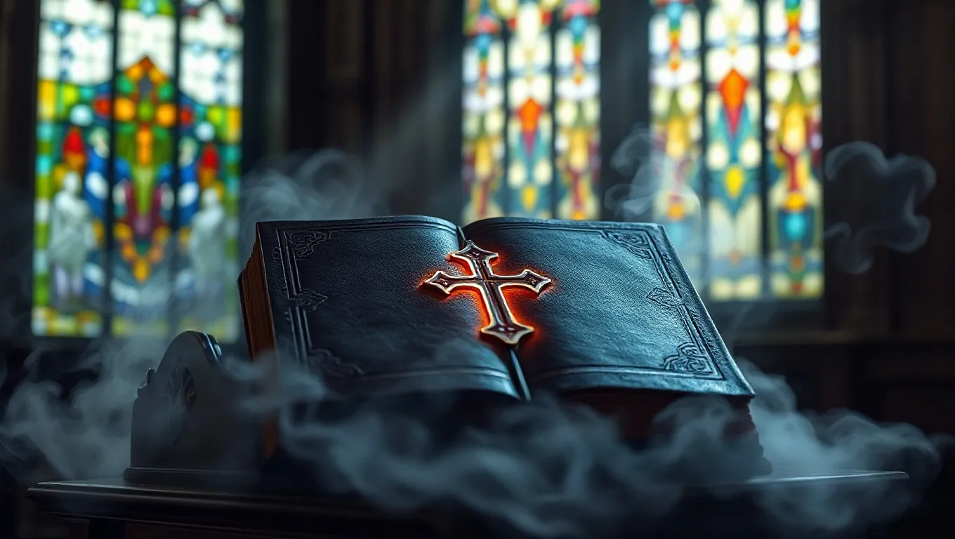 Dream symbol: large book with cross: intro Dream symbol: large book with cross: intro