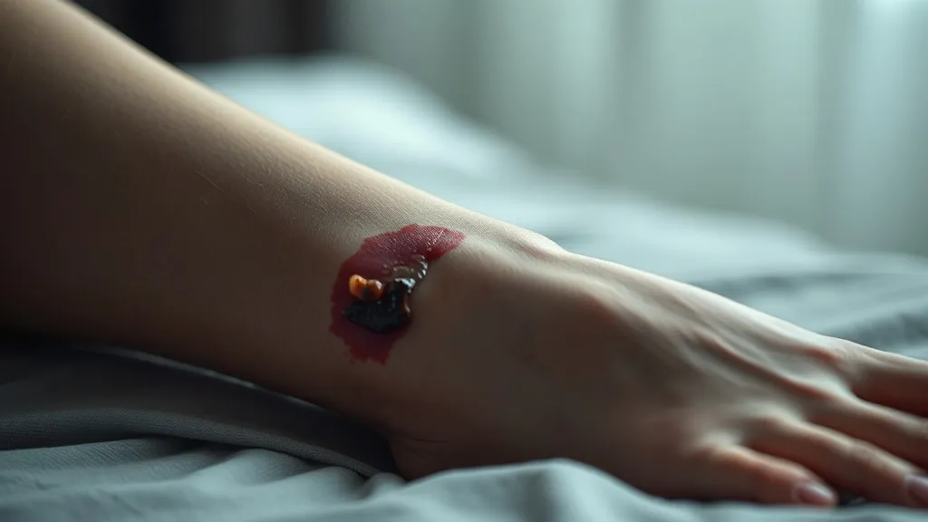 Dream symbol: leg wound: scenarios: Dream of a Leg Wound That Won't Heal