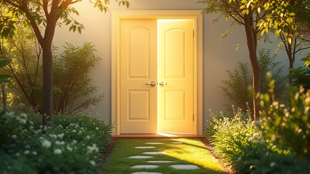 Dream symbol: light yellow door: symbolism: The Light Yellow Door as a Sign of Clarity and Mental Freshness