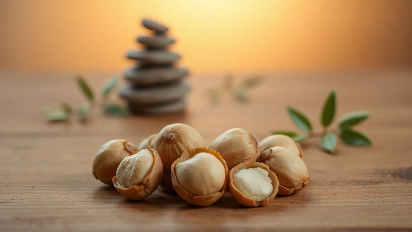 Dream symbol: macadamia nuts: symbolism: Reflections of Inner Security and Stability Dream symbol: macadamia nuts: symbolism: Reflections of Inner Security and Stability
