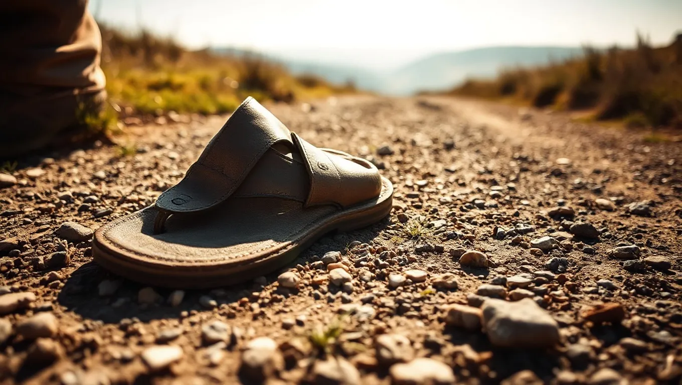 Dream symbol: man's sandal: symbolism: Expression of Movement and Progress Dream symbol: man's sandal: symbolism: Expression of Movement and Progress