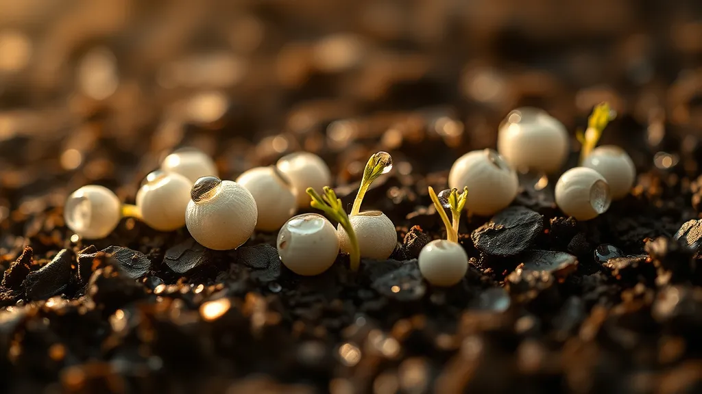 Dream symbol: moisture on seeds: scenarios: Dream about Seeds Absorbing Moisture Indicating Preparation for Success