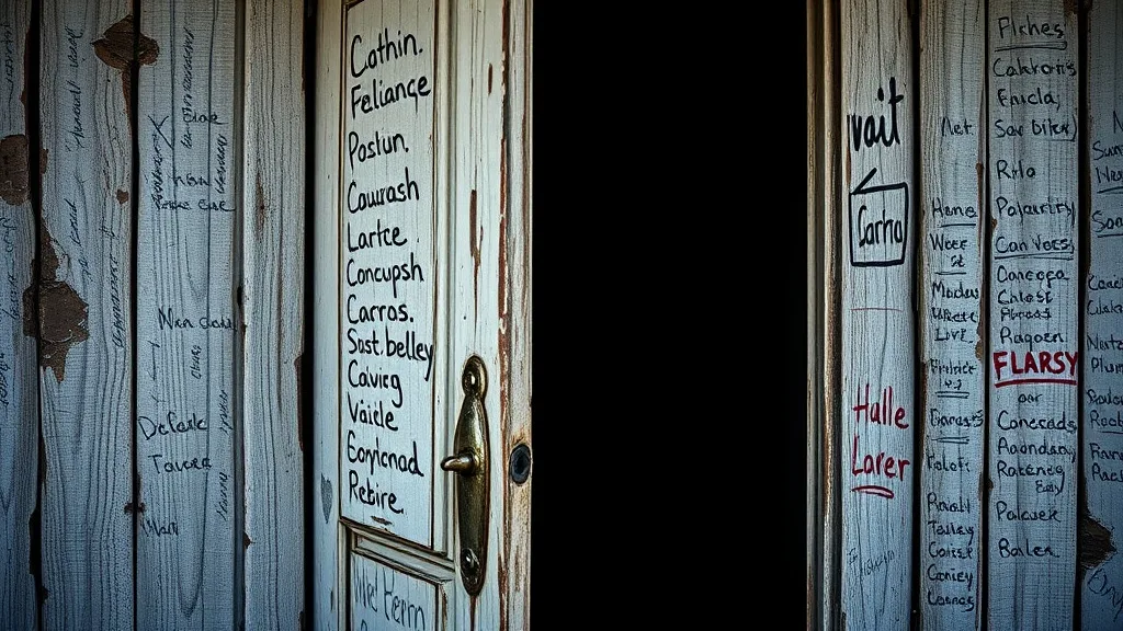Dream symbol: names on doors: demographics: Those Experiencing Moving or Relocation