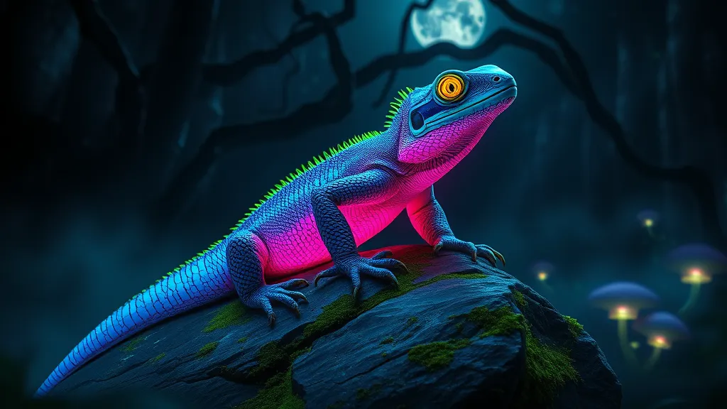 Dream About Neon Monitor Lizard: What Does It Mean?