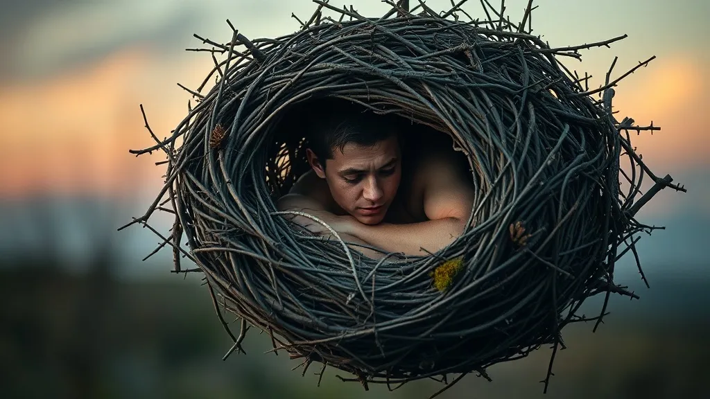 Dream symbol: nest of prickles: scenarios: Dream of Crawling into a Nest of Prickles Dream symbol: nest of prickles: scenarios: Dream of Crawling into a Nest of Prickles