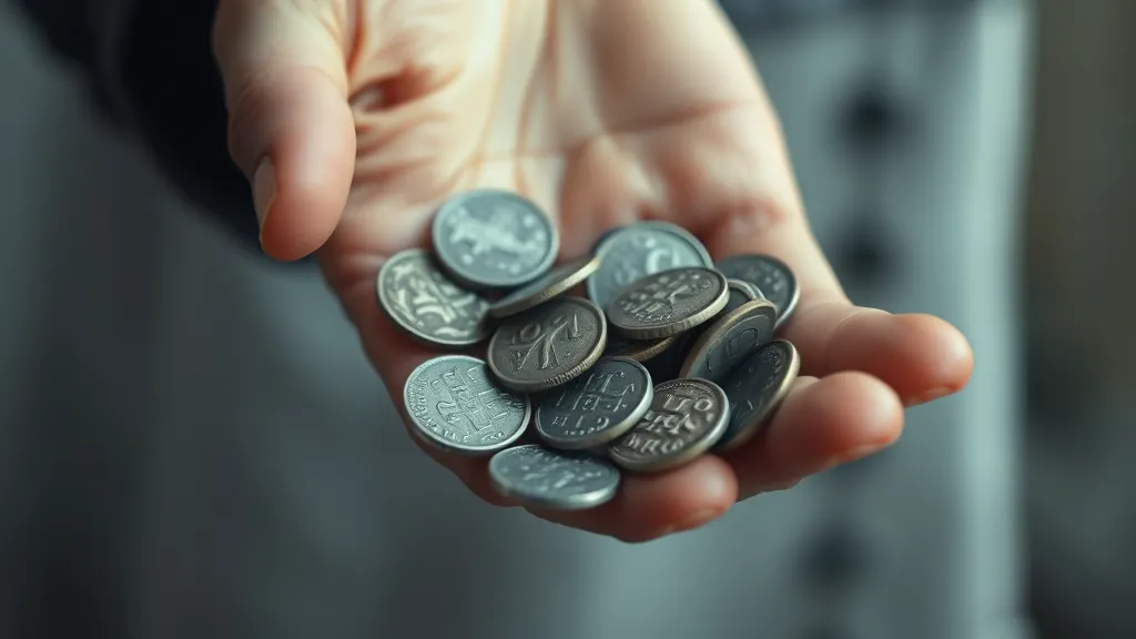 Dream symbol: old silver coins: scenarios: Dream about Losing Old Silver Coins