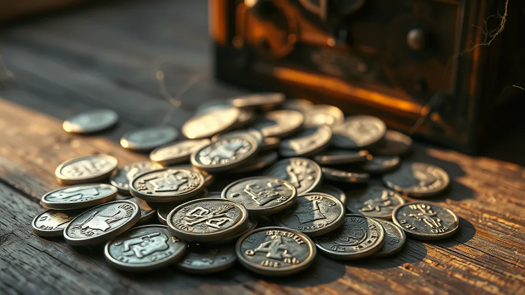 Dream symbol: old silver coins: symbolism: Ancient Wealth and Hidden Treasures