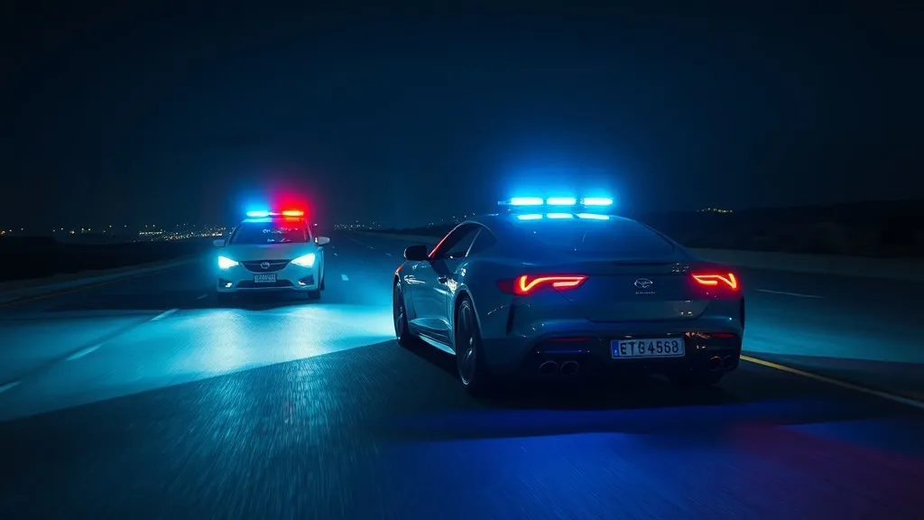 Dream symbol: overtaking cars: scenarios: Dream about Overtaking a Police Car