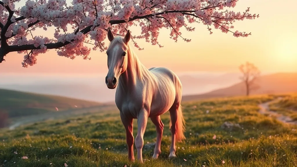 Dream symbol: pink horse: scenarios: Dream about Finding a Pink Horse