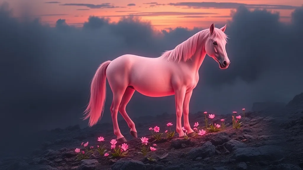 Dream symbol: pink horse: symbolism: Emergence of Joy Amidst Uncertainty