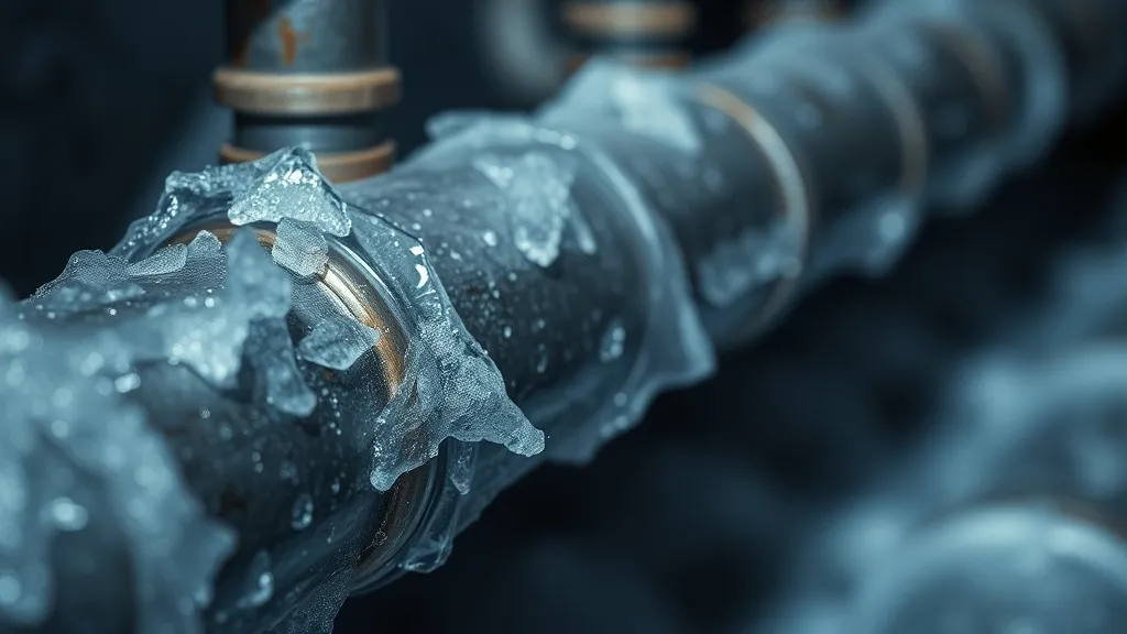 Dream symbol: plumbing pipe: scenarios: Dream about Plumbing Pipes Freezing