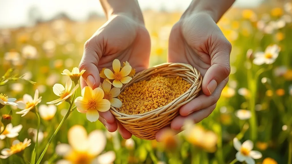 Dream symbol: pollen grains: scenarios: Dream about Collecting Pollen