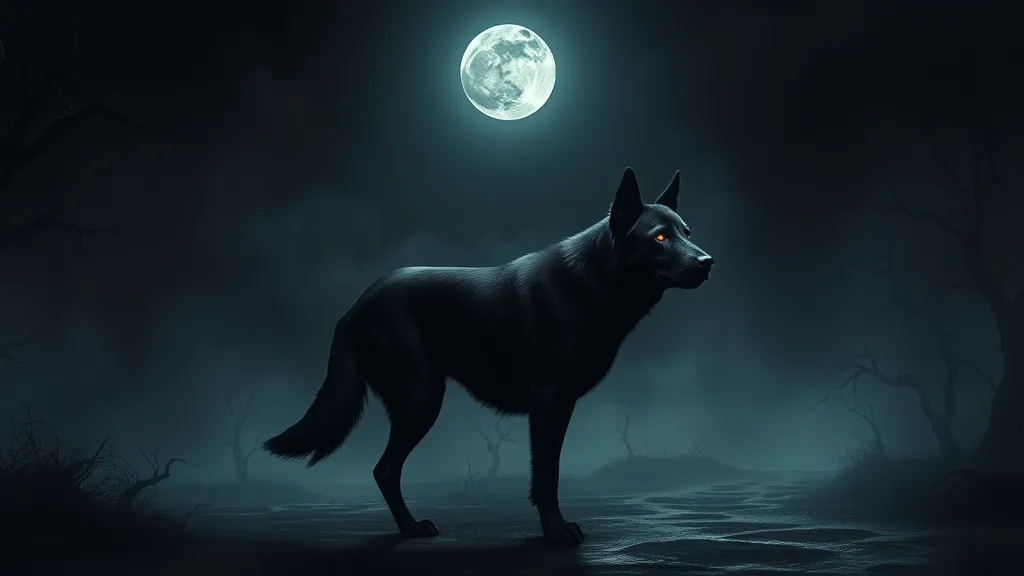 Dream symbol: possessed dog: scenarios: Dream of a Black Possessed Dog