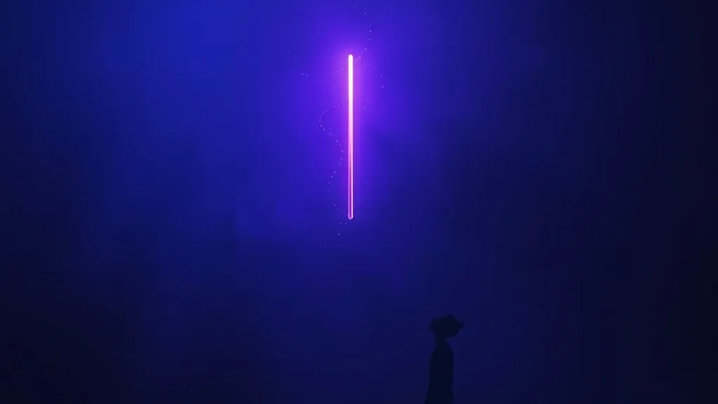 Dream symbol: purple rod: scenarios: Dream of Purple Rod Floating in the Air