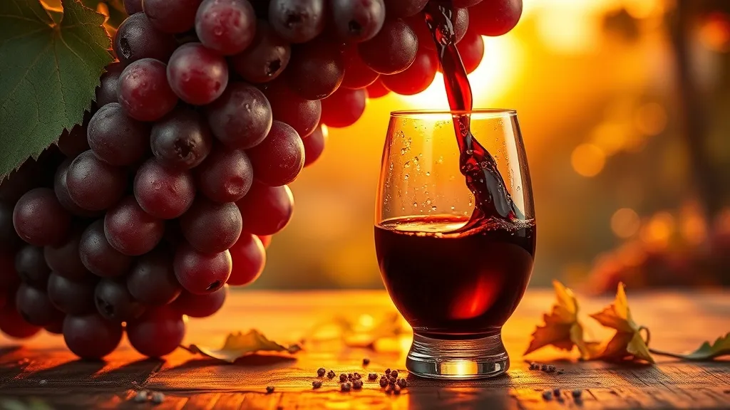 Dream symbol: red grapes: scenarios: Dream about Red Grapes Turning into Wine