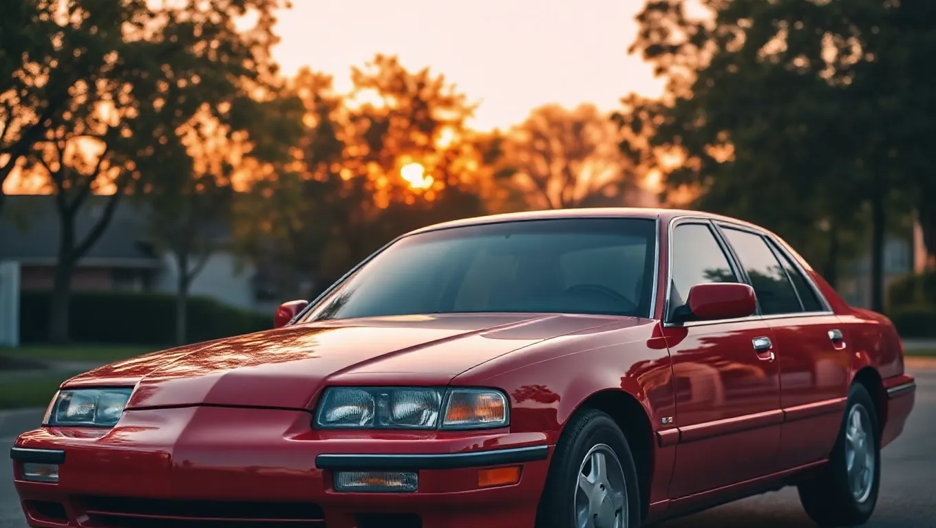 Dream About Red Saloon Car Meaning & Symbolism