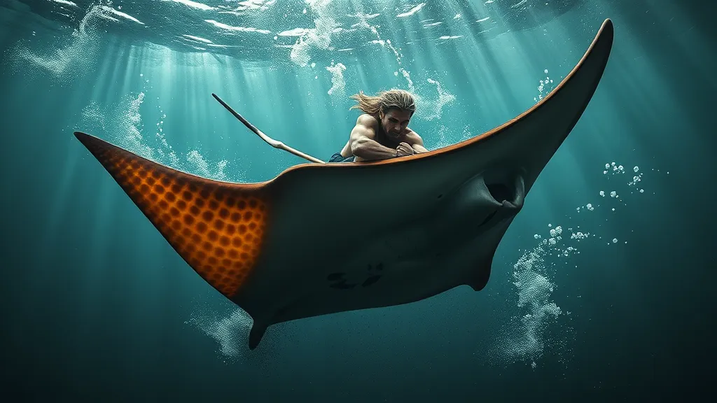 Dream symbol: riding the stingray: scenarios: Dream of Riding an Aggressive Stingray