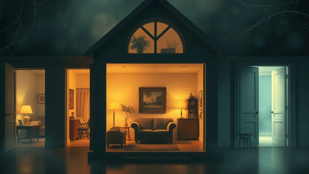 Dream symbol: room in house: symbolism: Exploration of Unknown Aspects of Self