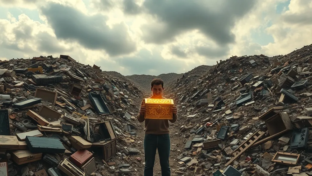 Dream symbol: rubbish dump: scenarios: Dream about Finding Treasure in a Rubbish Dump