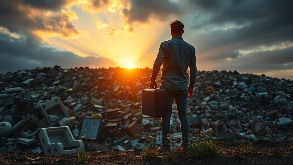 Dream symbol: rubbish dump: symbolism: Letting Go of Emotional Baggage