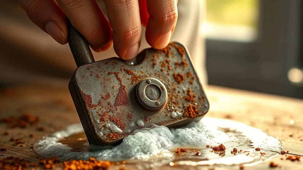 Dream symbol: rust: scenarios: Dream about Cleaning Rust