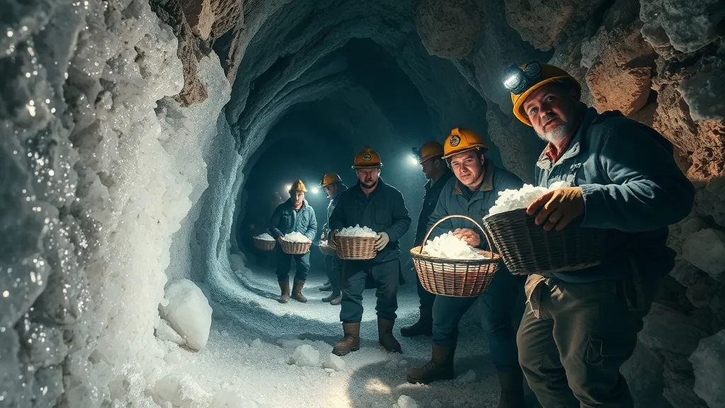 Dream symbol: salt mine: demographics: Miners and Mining Industry Workers
