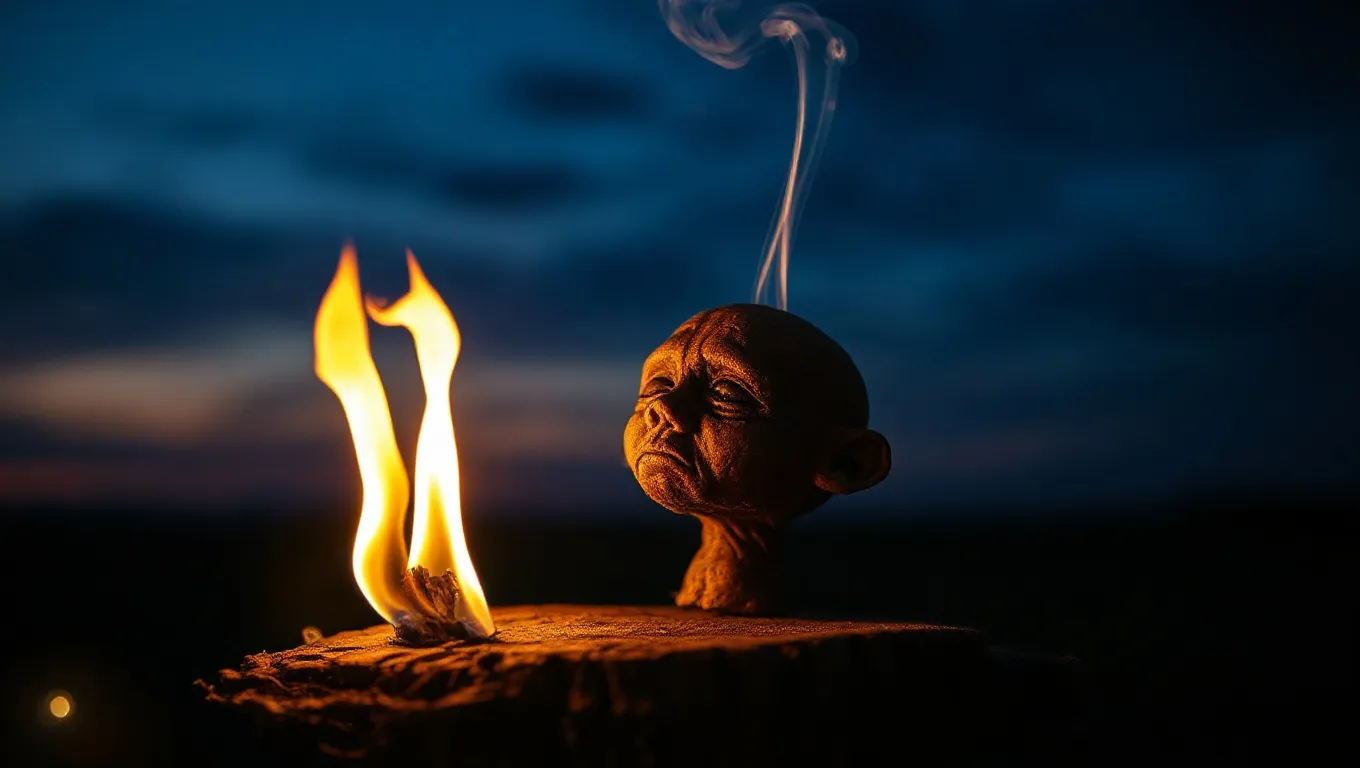 Dream symbol: shrunken head: scenarios: Dream about Burning a Shrunken Head Dream symbol: shrunken head: scenarios: Dream about Burning a Shrunken Head
