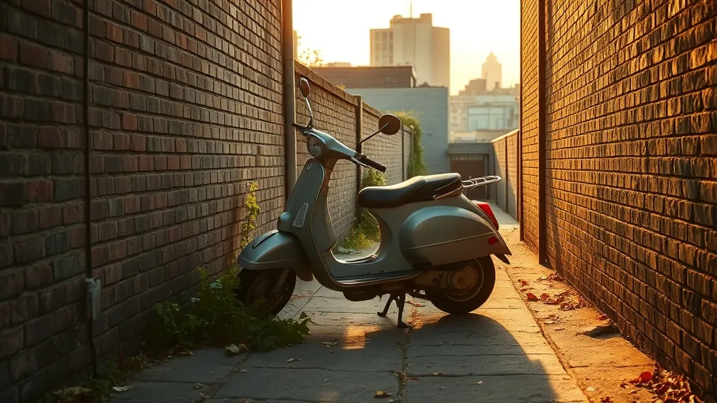 Dream symbol: stolen scooters: scenarios: Dream of Finding a Stolen Scooter Abandoned