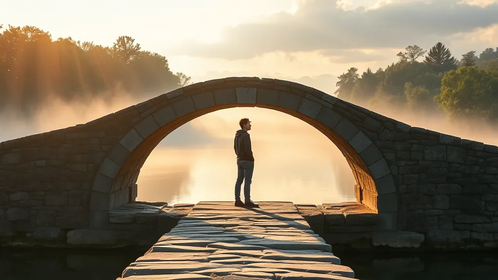 Dream symbol: stone bridge: scenarios: Dream about Standing on a Stone Bridge