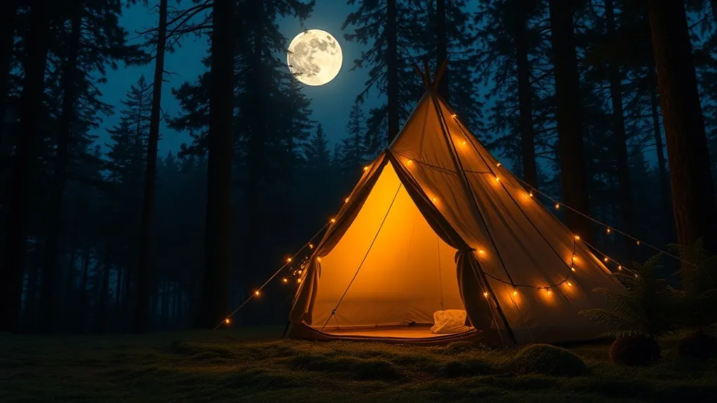 Dream symbol: tent with lights: intro