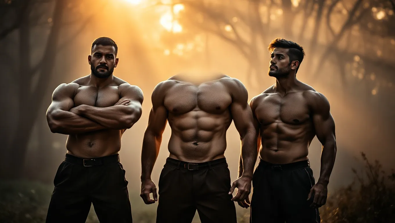 Dream symbol: three muscular men: intro Dream symbol: three muscular men: intro