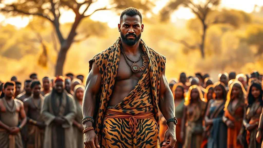 Dream symbol: tiger or leopard skin man: scenarios: Dream about Tiger Skin Man Leading a Tribe