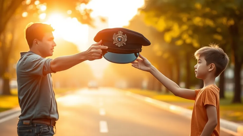 Dream symbol: traffic police cap: scenarios: Dream of Giving a Traffic Police Cap to Someone