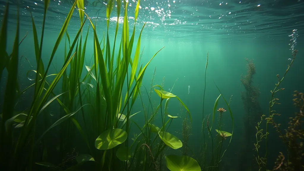 Dream symbol: vegetation: scenarios: Dream about Aquatic Plants and Vegetation