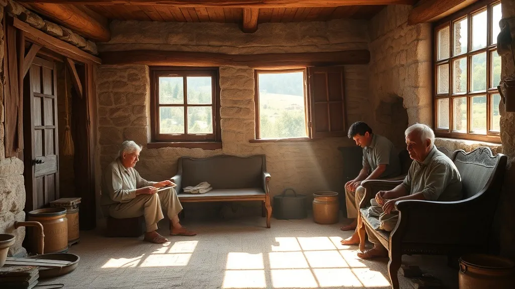 Dream symbol: village sitting room: scenarios: Dream of Rebuilding or Renovating a Village Sitting Room
