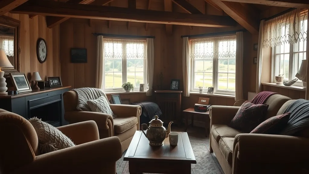 Dream symbol: village sitting room: symbolism: Yearning for Emotional Security