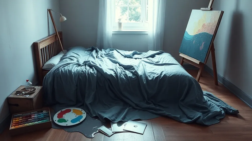 Dream symbol: wet blankets: symbolism: Dampening of Creative Energy