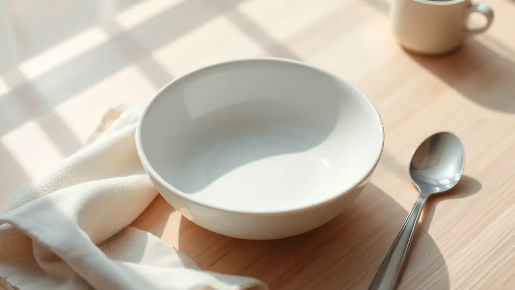 Dream symbol: white breakfast bowls: intro Dream symbol: white breakfast bowls: intro