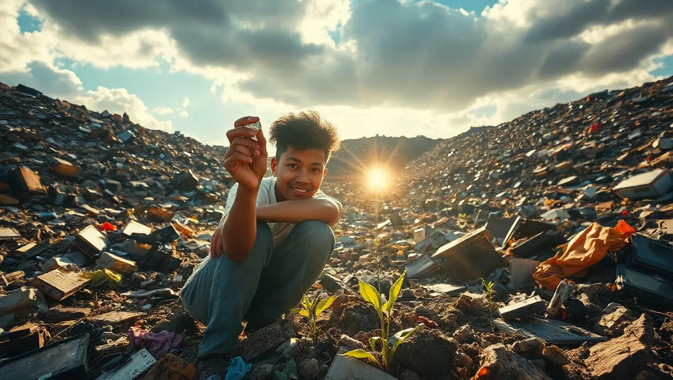 Dream symbol: wide dumb site: scenarios: Dream about Finding Valuable Items in a Wide Dump Site