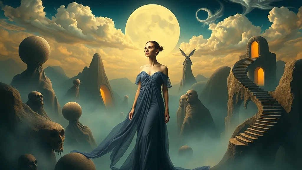 Dream symbol: woman with two heads: demographics: Fans of Surrealism and Fantasy Genres