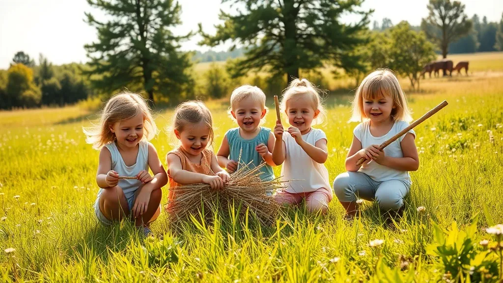 Dream symbol: wooden sticks: scenarios: Dream about Children Playing with Wooden Sticks