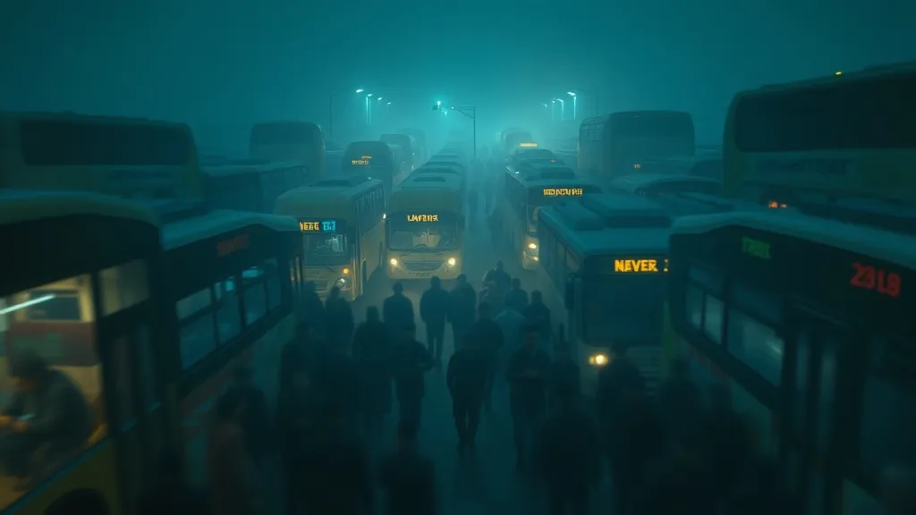 Dream symbol: bus park: symbolism: Feeling Overwhelmed or Lost in the Crowd