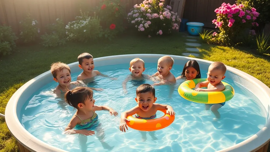 Dream symbol: children swimming pool: symbolism: Manifestation of Subconscious Desire for Carefree Moments