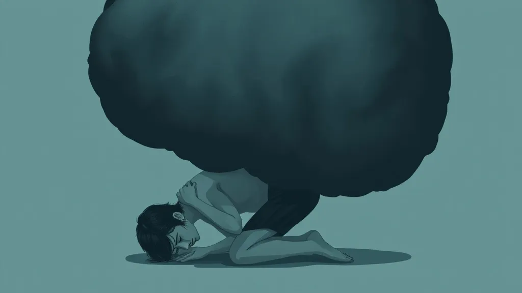Dream symbol: force pushing down: symbolism: Physical or Mental Exhaustion