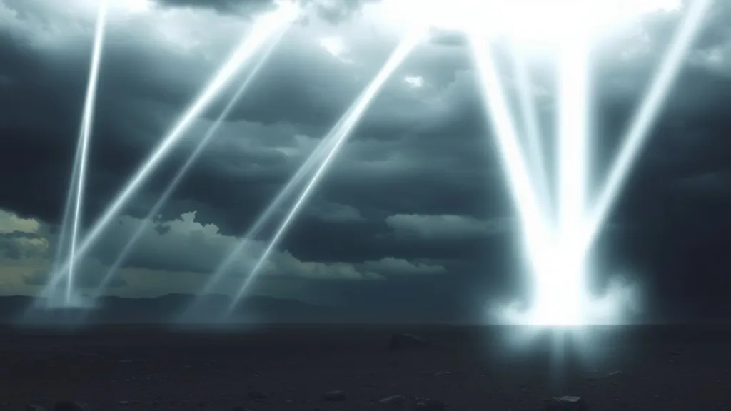 Dream symbol: light beams: scenarios: Dream of Harsh or Intense Light Beams