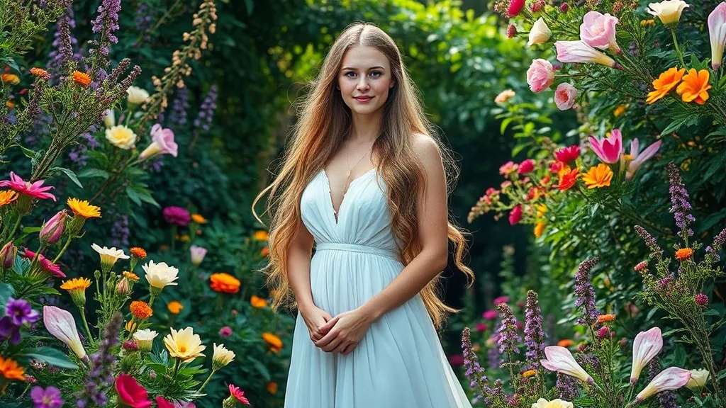 Dream symbol: young beautiful woman: symbolism: Fertility and Creation