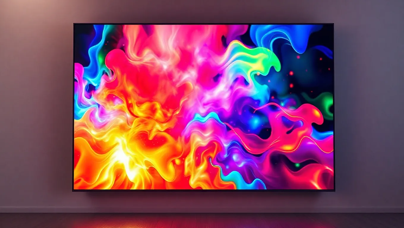 Dream symbol: big tv screen: scenarios: Dream about a Big TV Screen with Vibrant Colors