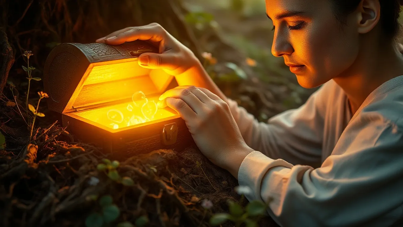 Dream symbol: buried object: symbolism: Untapped Potential and Talents