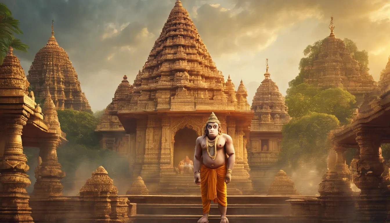 Dream Meaning: Encountering Lord Hanuman Temple - Divine Guidance and Protection
