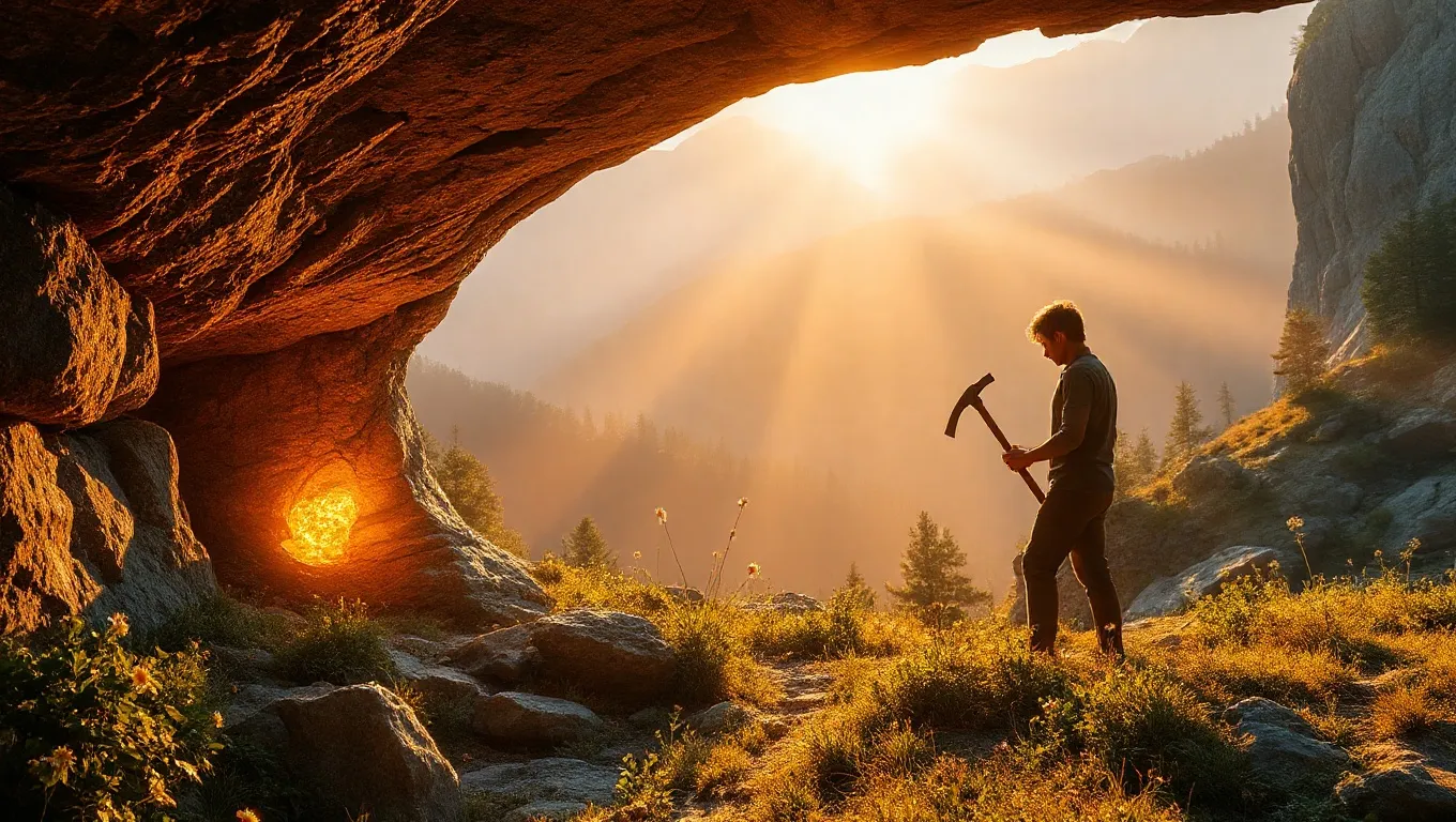 Dream symbol: gold deposit: scenarios: Dream about Claiming a Gold Deposit